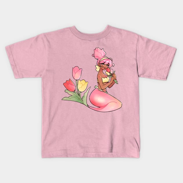 tulipa Kids T-Shirt by pianta